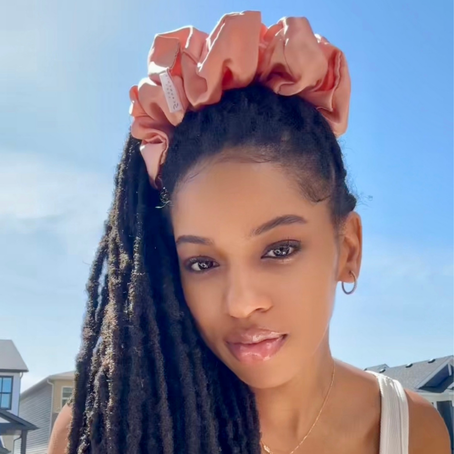 Scrunchie Loxs (Jumbo Pink)